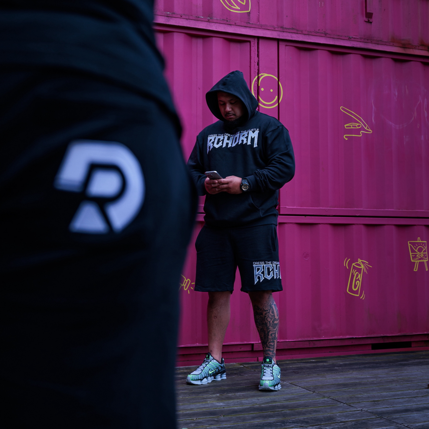 RDA Shorts & Hoodie Set